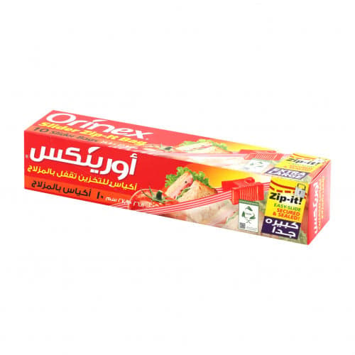 اورينكس | اكياس تقفل بالمزلاج كبير جدا