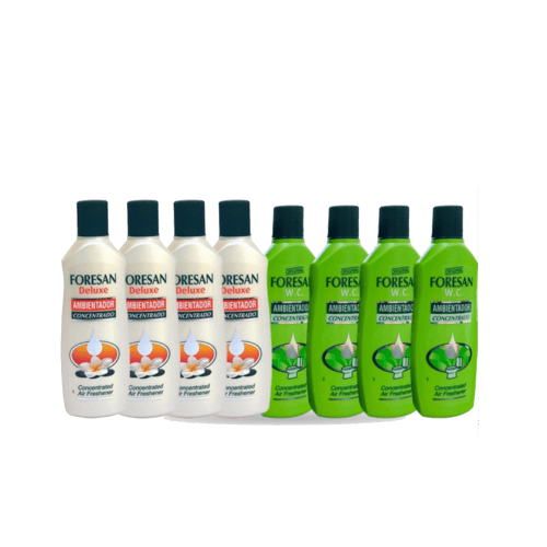 مجموعة معطرات فرسان 8 حبات ( 4 حبات اخضر و 4 حبات ابيض)