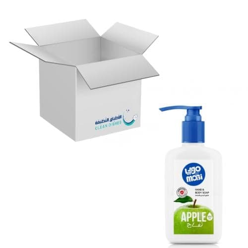 Carton – Mobi Hand & Body Soap, Apple 300 ml (12 Packs)