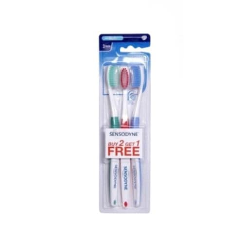 Sensodyne – 3 Toothbrushes for Sensitive Teeth (Soft)
